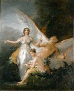 Francisco de Goya constitucion oil painting